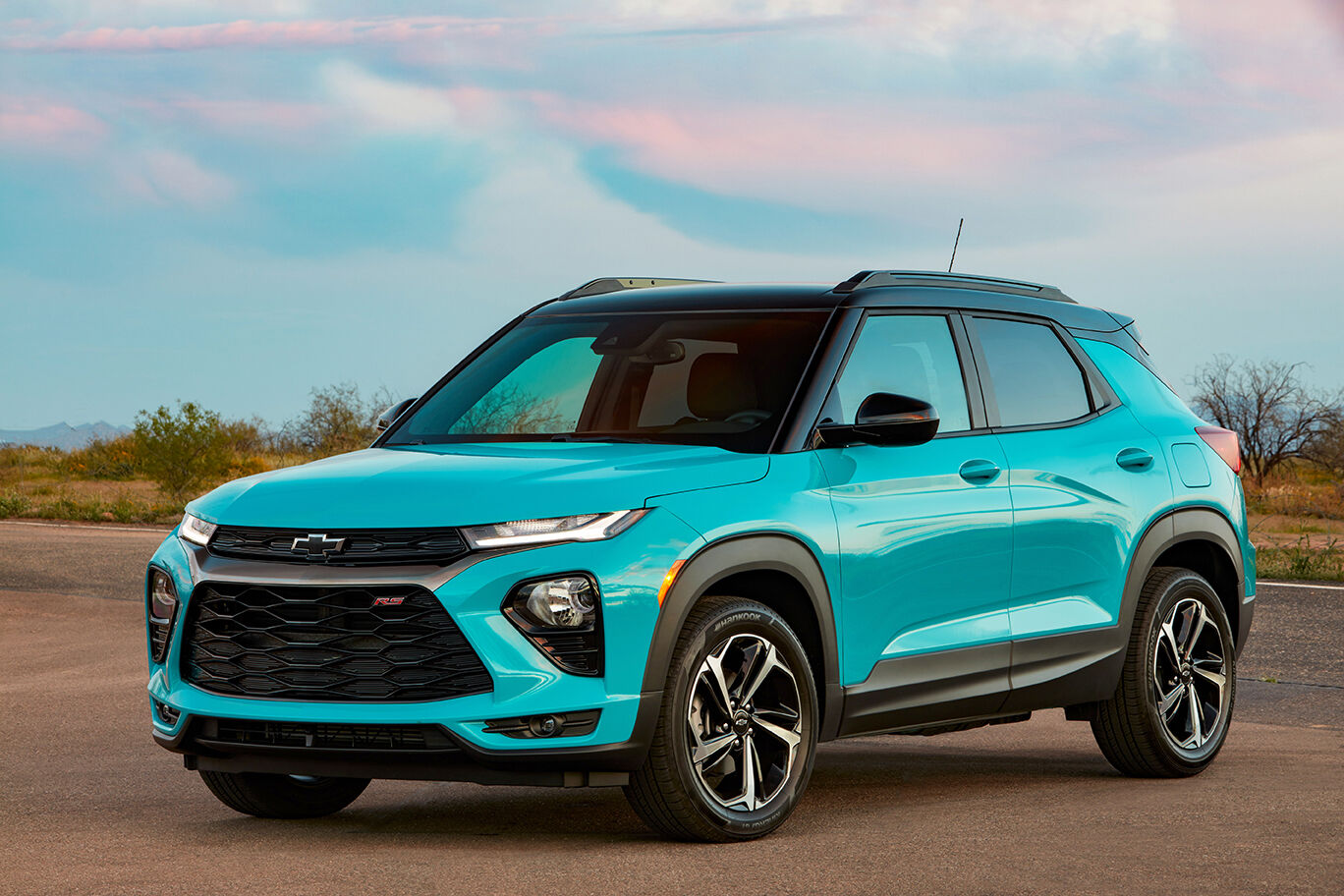 The all-new 2021 Chevrolet Trailblazer slots between Equinox and Trax in Chevy's crossover SUV lineup.